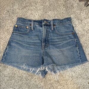 Madewell Blue Jean Shorts